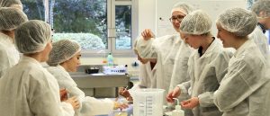 étudiants agronome en tp