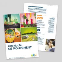 visuel rapport d'activité annuel esa 2020