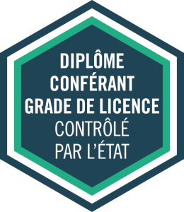 diplome grade licence controlé par l'Etat