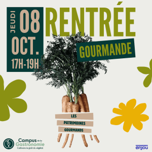 Rentrée gourmande 2024 campus de la gastronomie ESA Angers