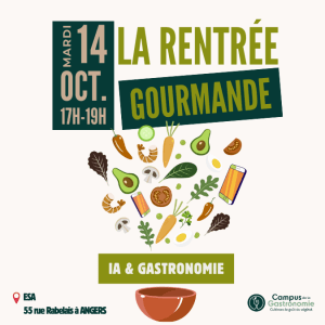 La rentrée Gourmande 2025 - Campus de la Gastronomie