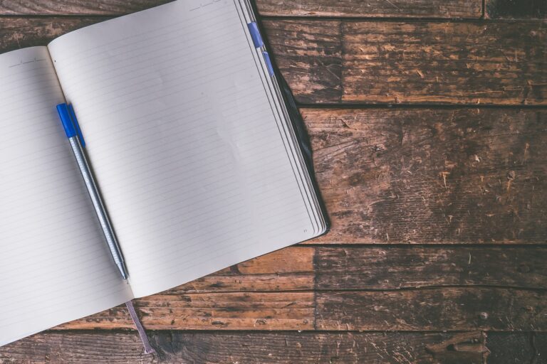 journal stylo note