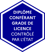 diplome grade licence controlé par l'Etat